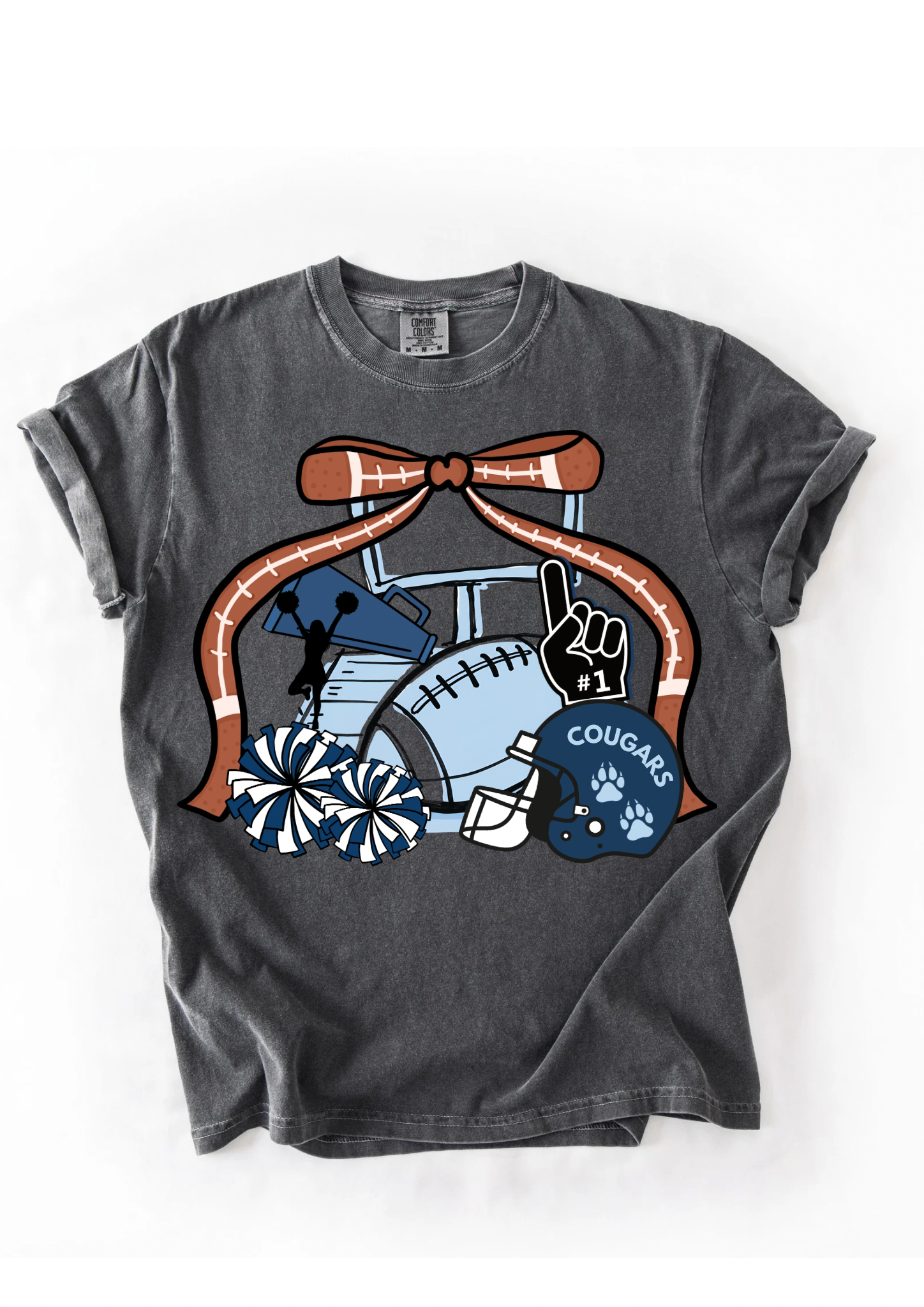 China Spring Football Bow Design