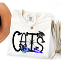CATS STARS MASCOT DESIGN