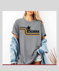 Pirates Retro on Grey