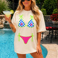 Summer Bikini Oversized Tee Cover UP