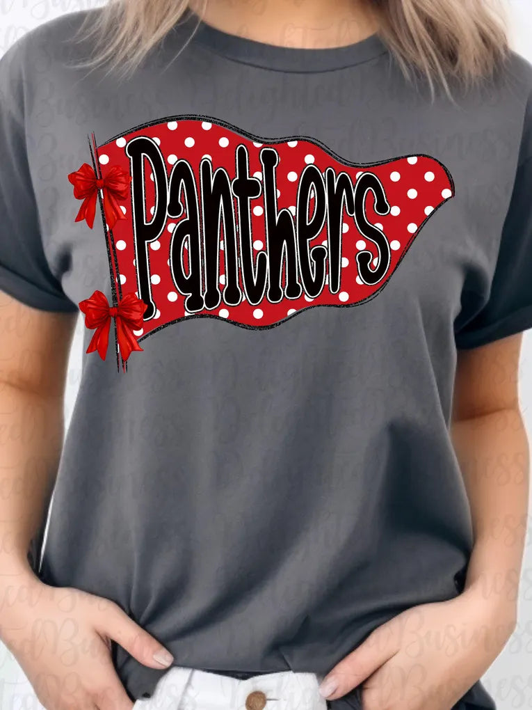 RED POLKA DOT PANTHERS