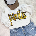 Gold Sequin Pirates Patch