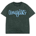 Black Quality leopard cougars puff letters