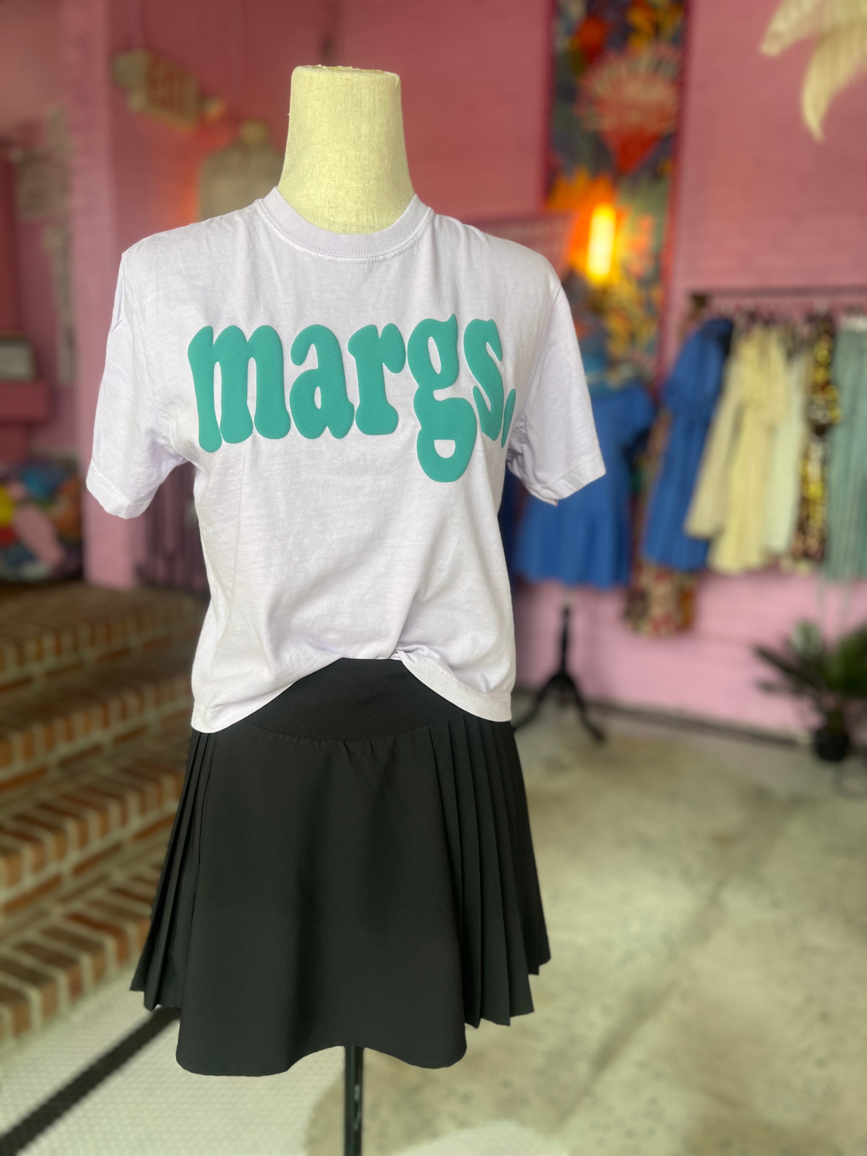 Margs Puff Letter Boxy Tee