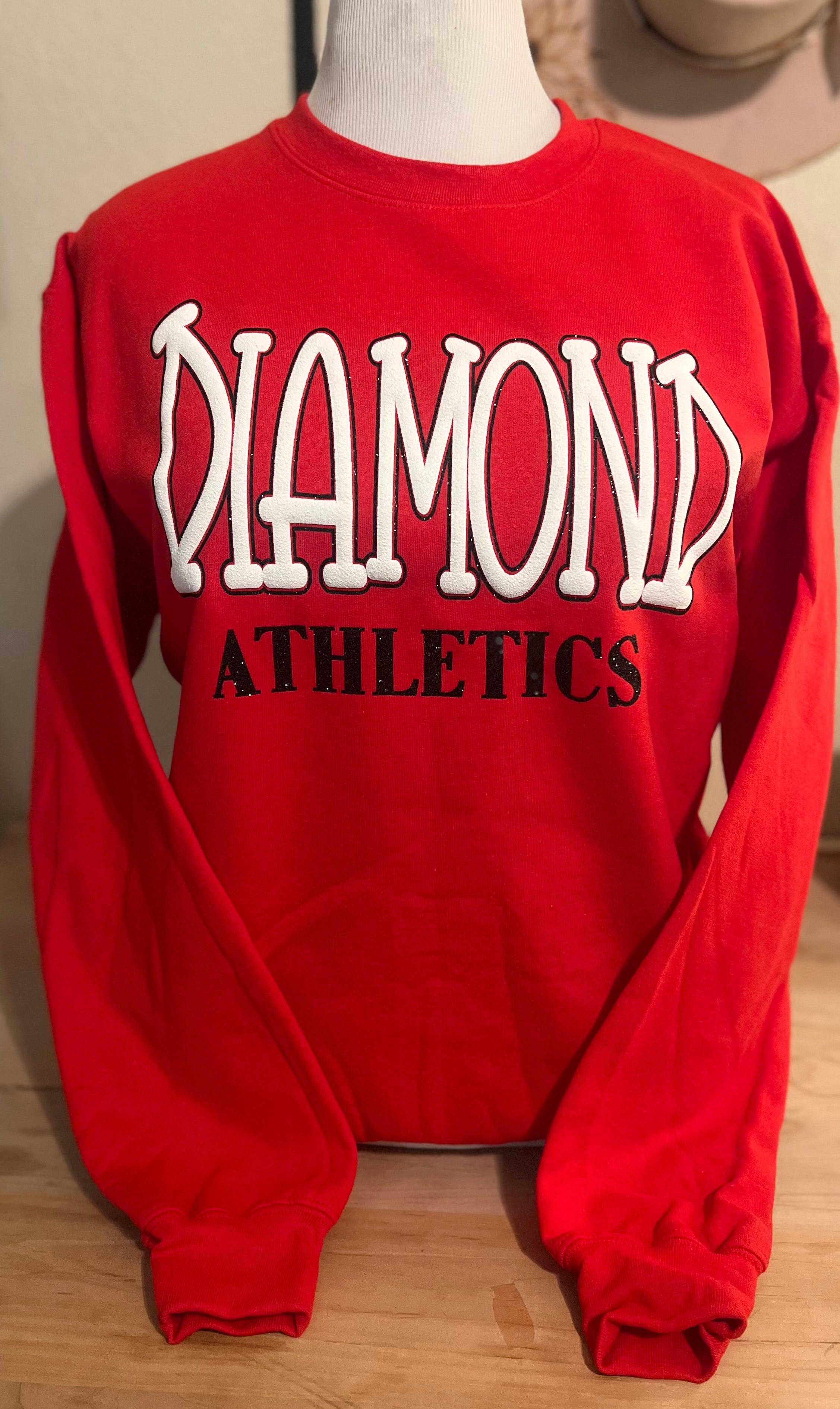 Red Diamond Athletics Block Font