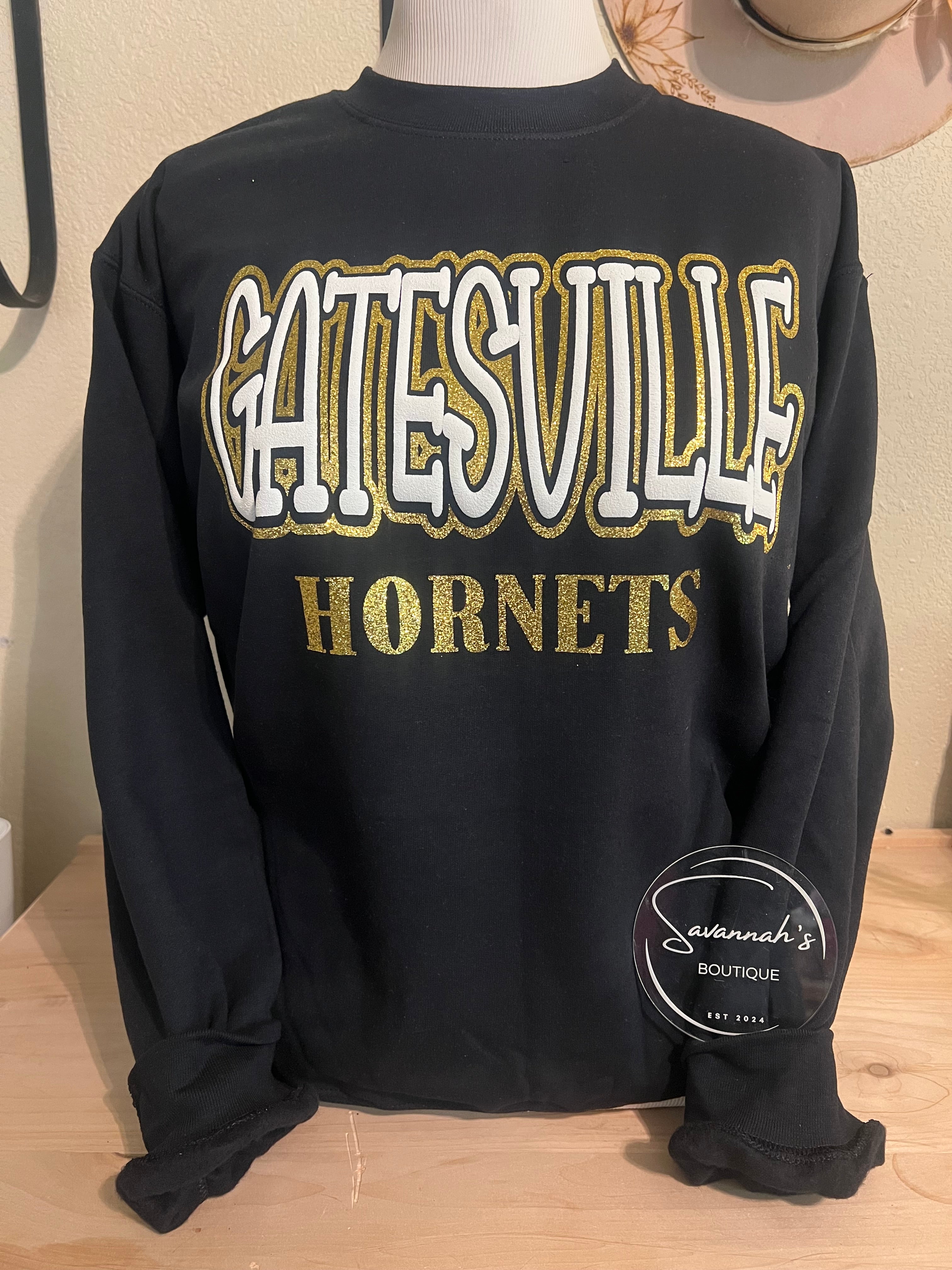 Gatesville Block Letter Sweatshirt