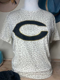 White Leopard Glitter Crawford C