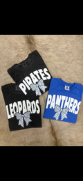 PUFF MASCOT VOLLEYBALL BOW TEE