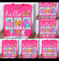 Neon Pink Grade School Tee