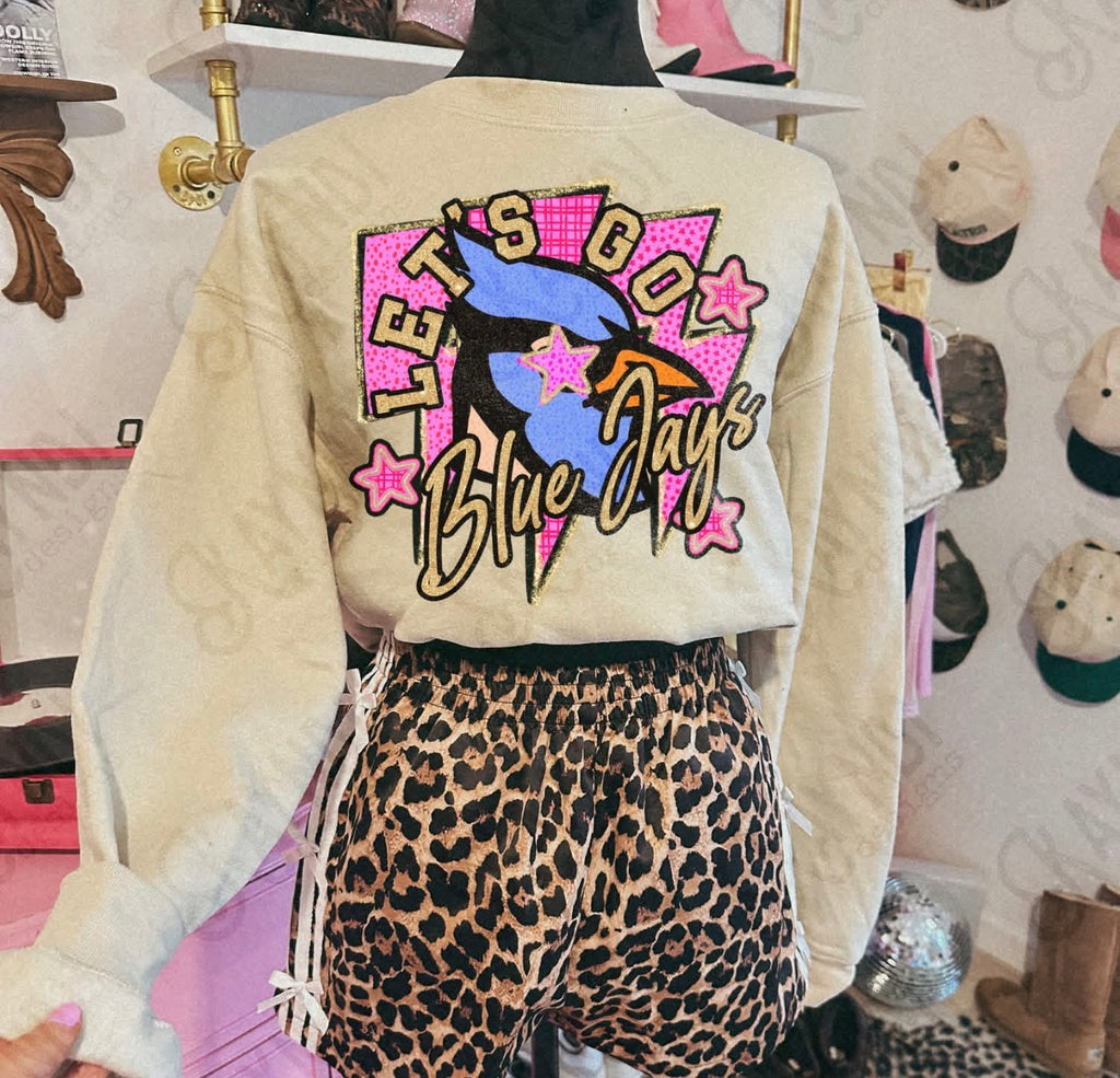 Orange Pink Mascot Spirit Sweatshirt