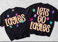 Let’s Go Mascot Neon Black Spirit Tees