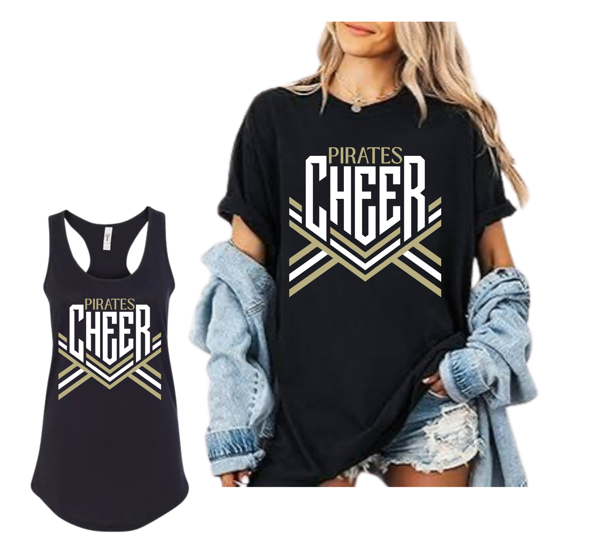 CRAWFORD CHEER TANK TOP